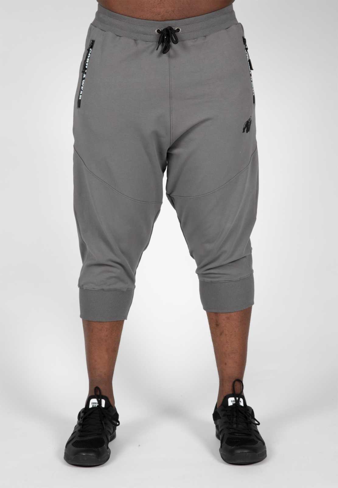 Calça de moletom 3/4 Gorilla Wear Knoxville preta