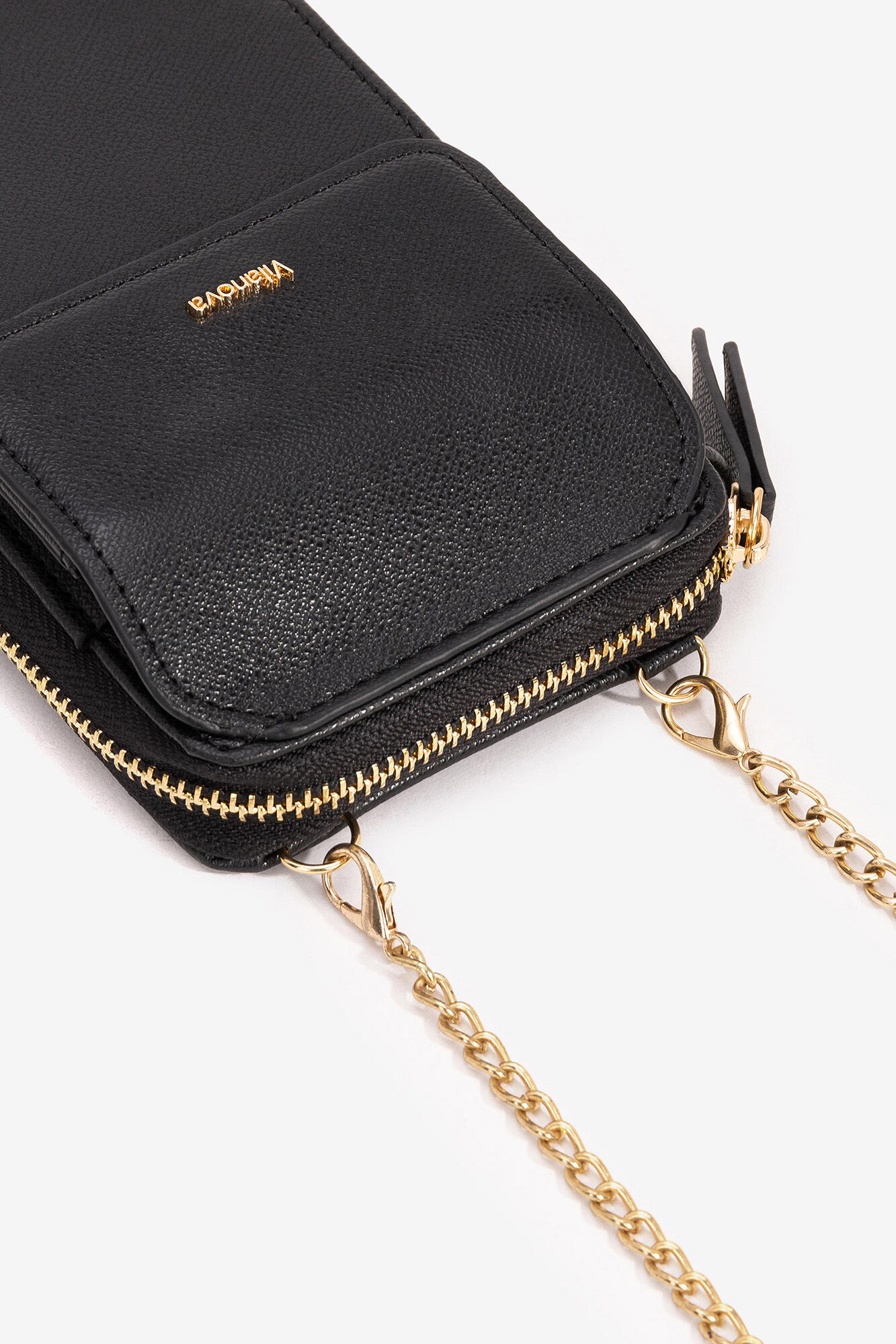 Bolsa para celular com alça de corrente