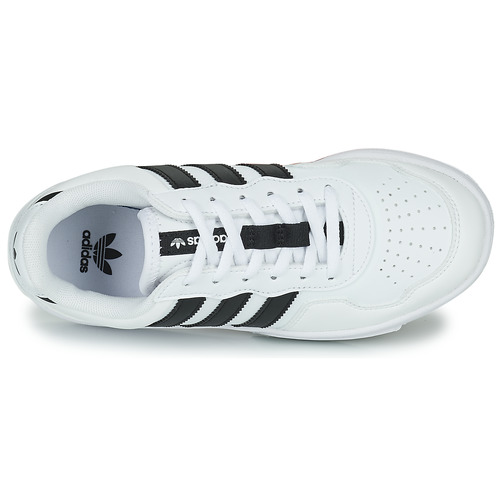 adidas Originals - COURT REFIT J - Blanc / Noir
