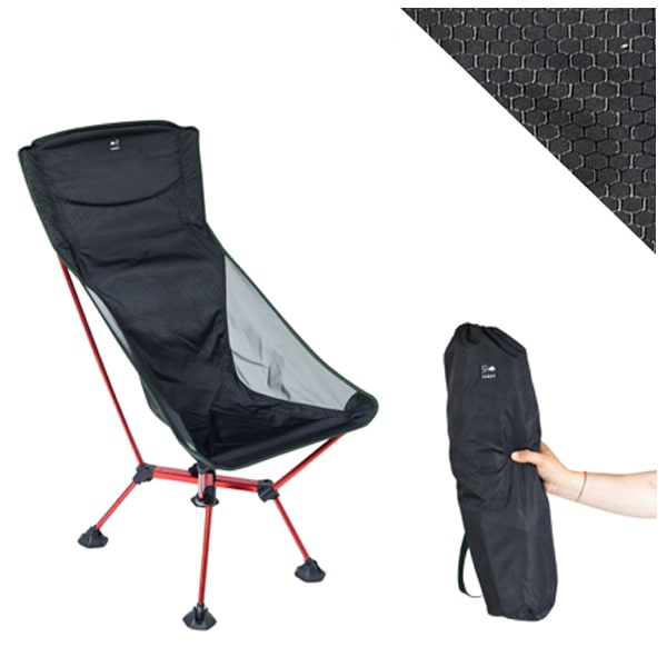 Fauteuil ultralight alu dossier haut JAMET