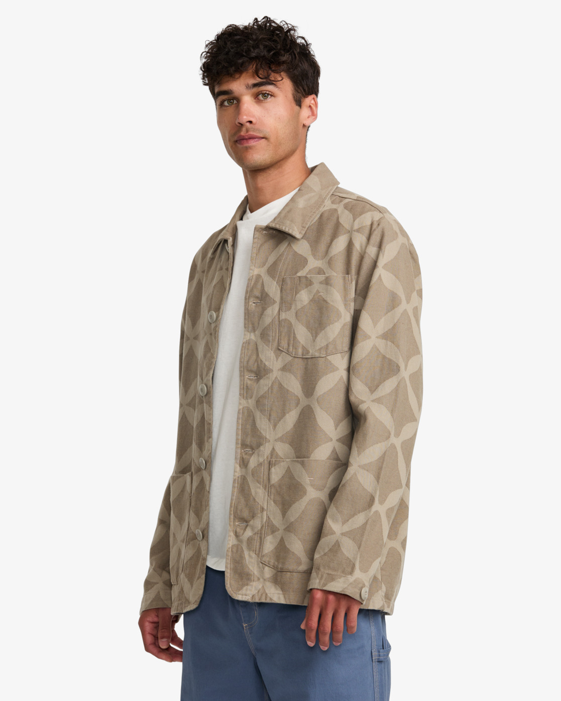 Rvca LA Ornament Chore Sand Brown