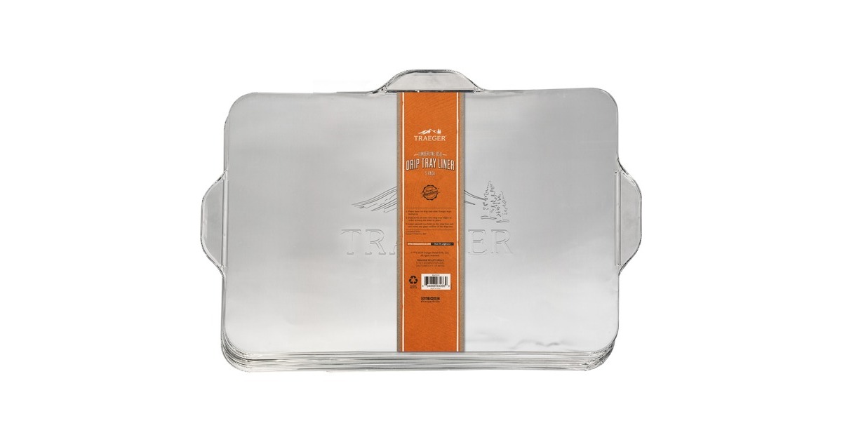TraegerVetafdruipplaat beschermfolie voor Timberline 850 druipschaal  (Zilver, 5 stuks)