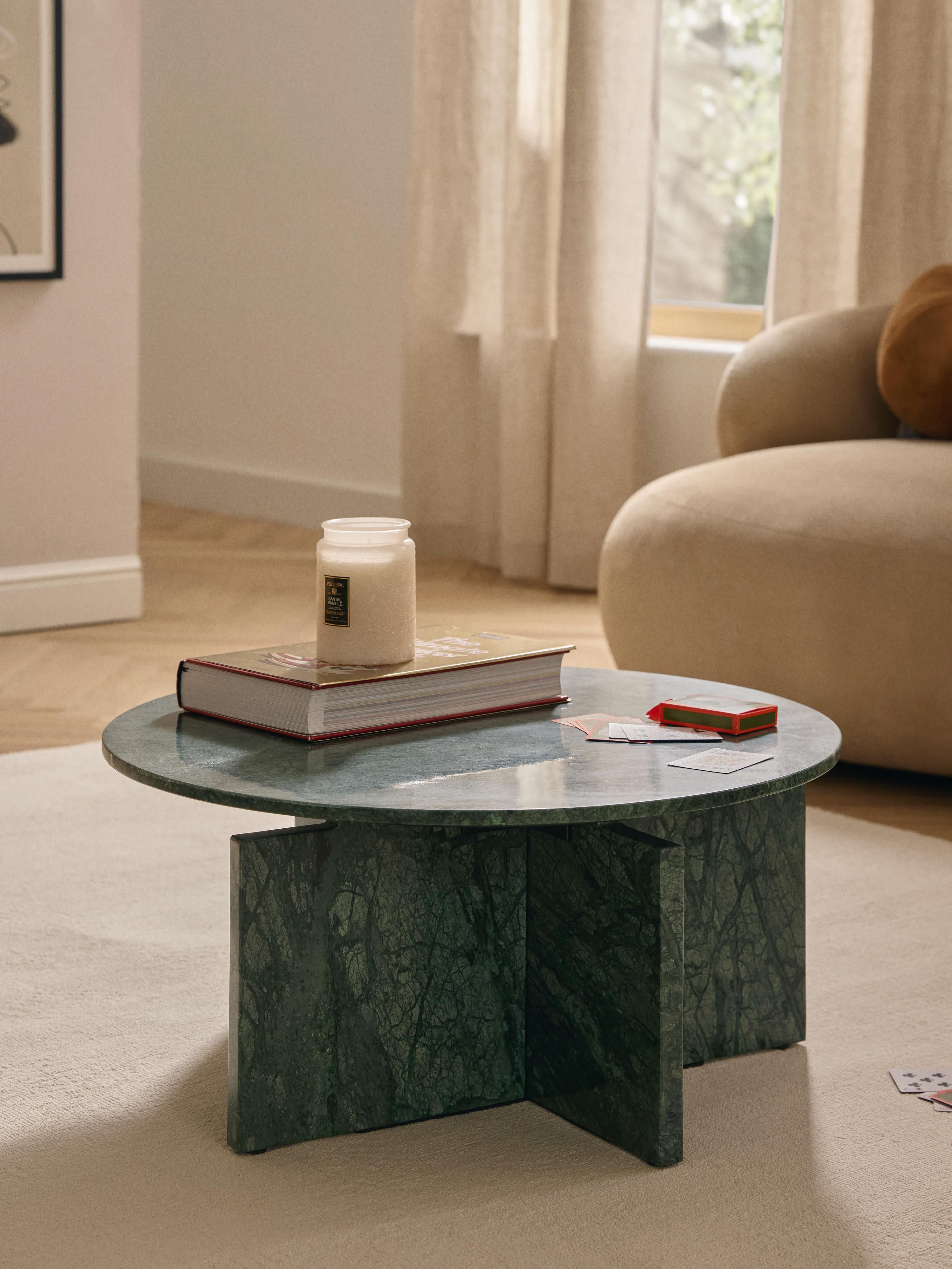 Ronde salontafel Marisa van marmer