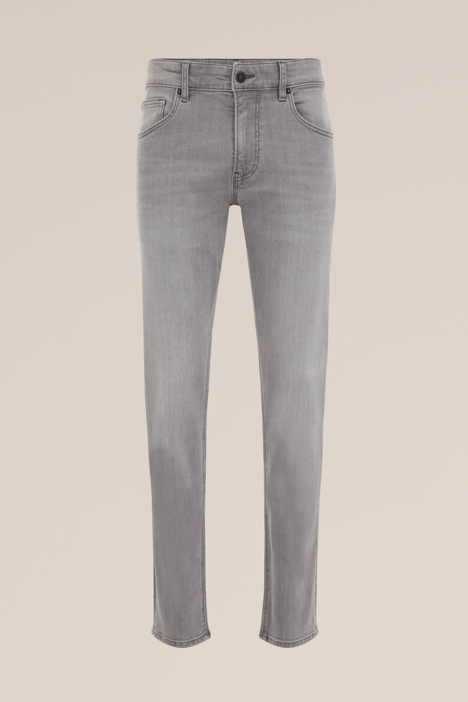slim fit jeans met medium stretch Blue Ridge Lichtgrijs