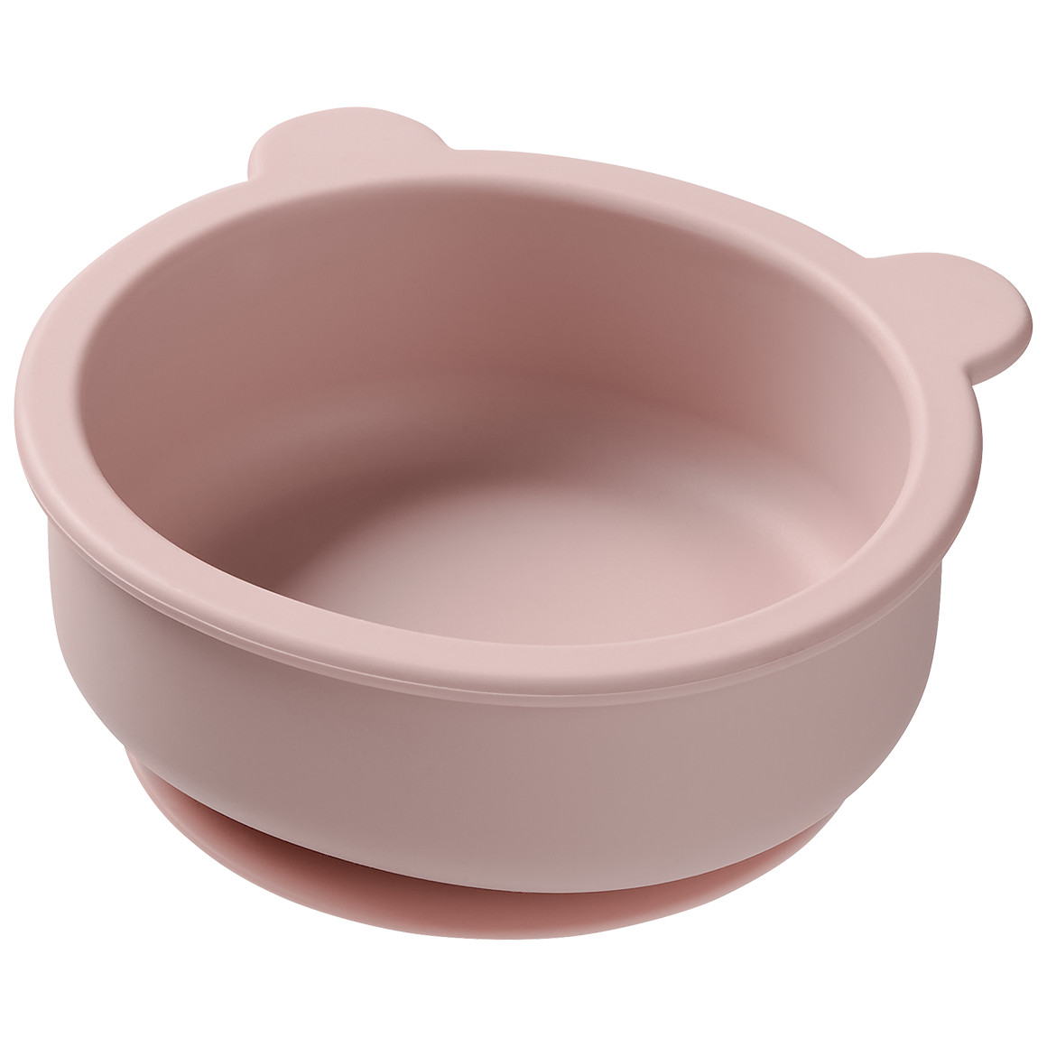 Topomini Pure Collection Silikon-Schüssel mit Saugfuß rosa