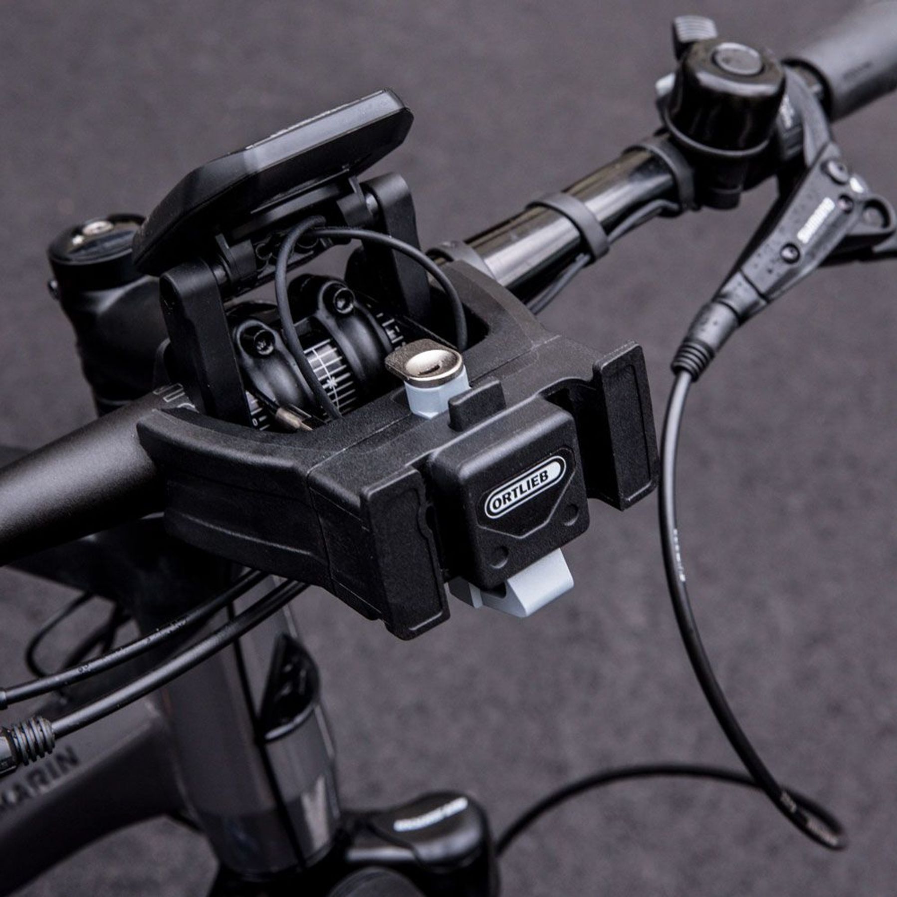Ortlieb E-Bike Stuurhouder met Slot