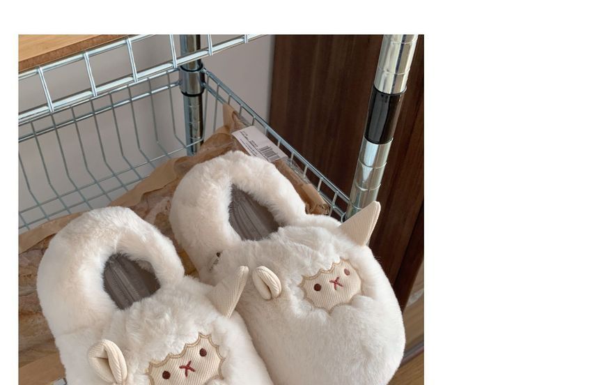 Honkizz - Doorschijnende fleece pantoffels voor thuis