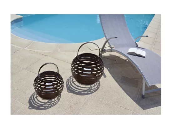 Lanterne solaire Honey h25cm - Orium