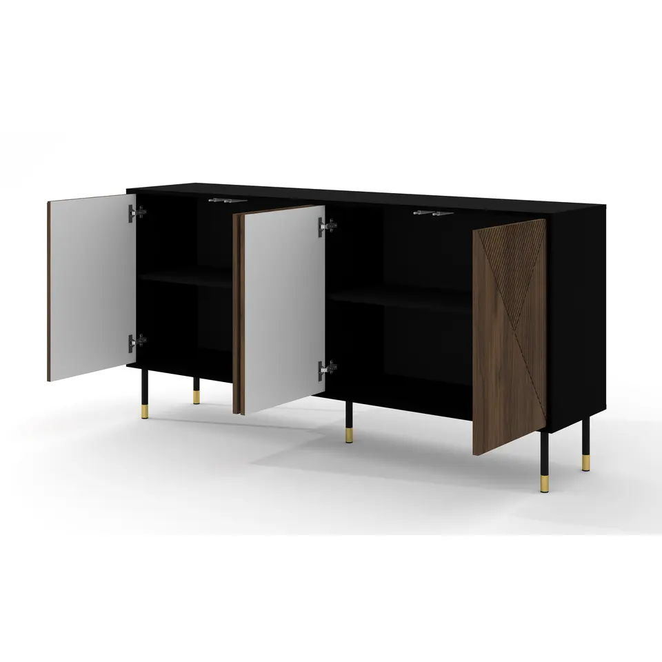 WOODY IV dressoir 4D 180 cm catania eiken