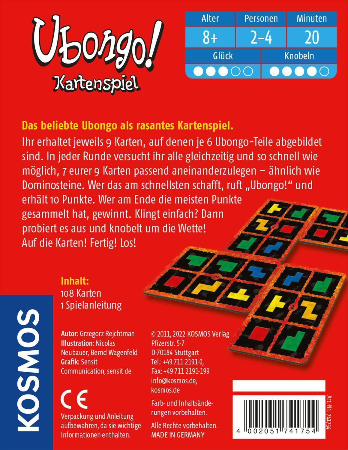 Ubongo! - Das Kartenspiel