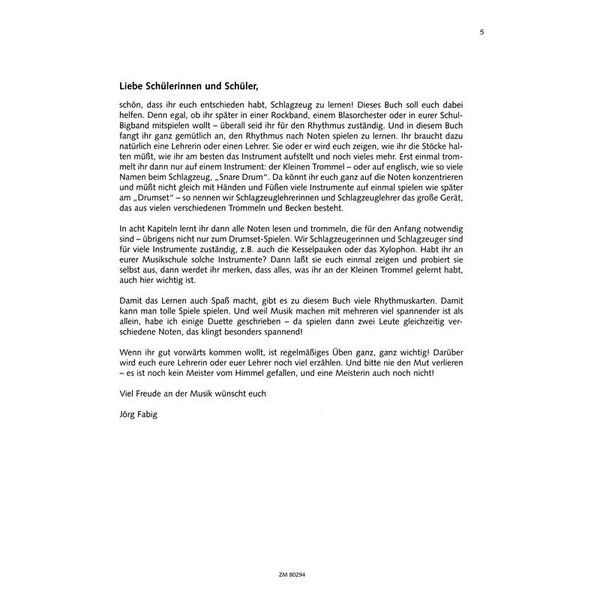 Zimmermann Verlag Kleine Trommel Von Anfang An