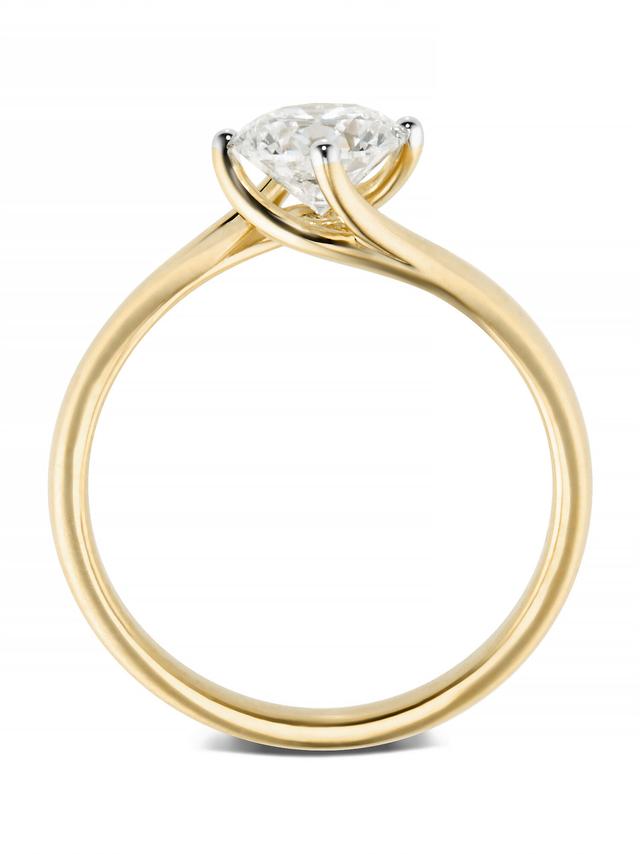 Brillant-Ring, Brillant, Gold 585