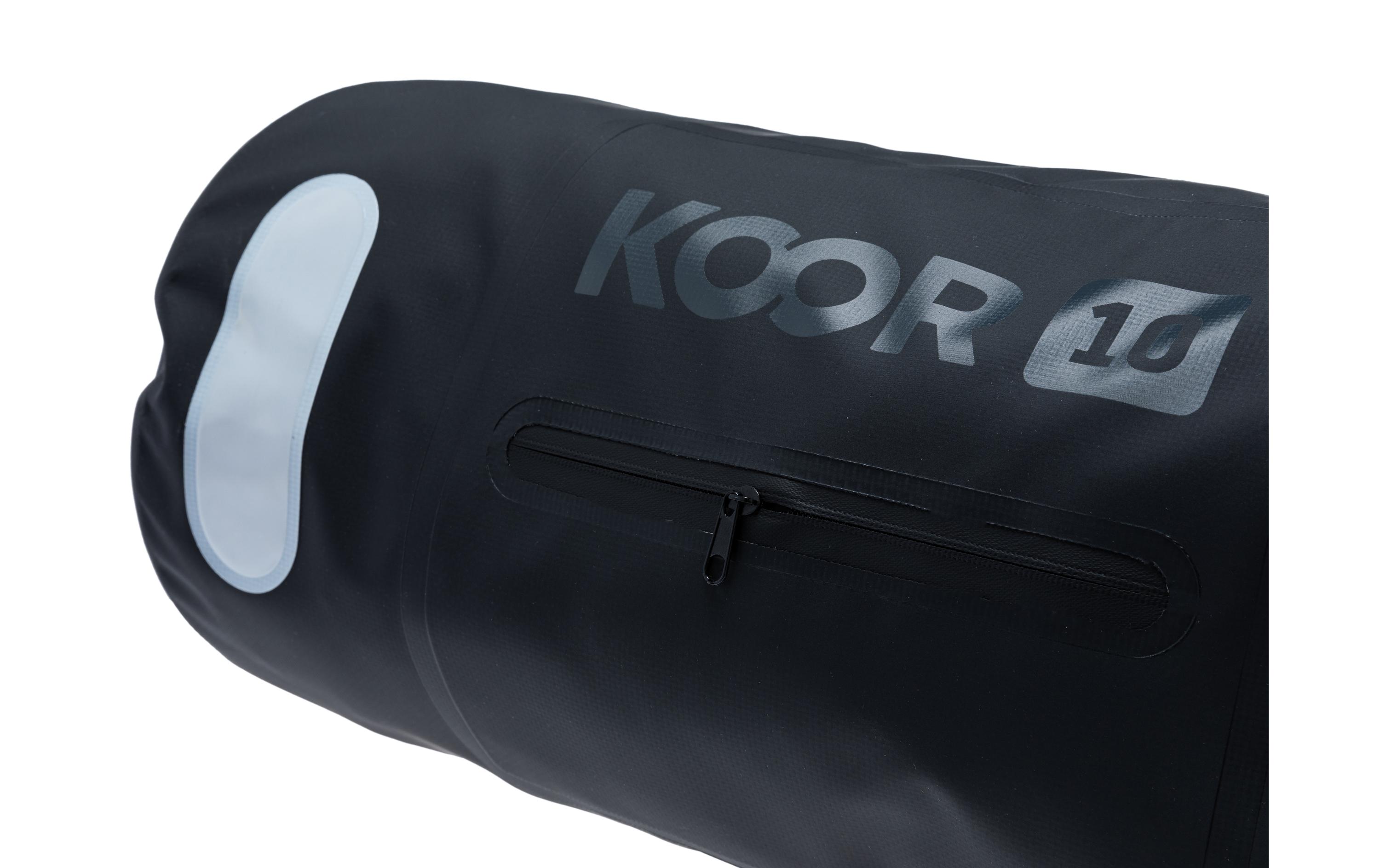 Dry Bag Toore Schwarz 10 lWasserdichter Schwimmsack