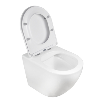 Atlantic hangend toilet Roy wit