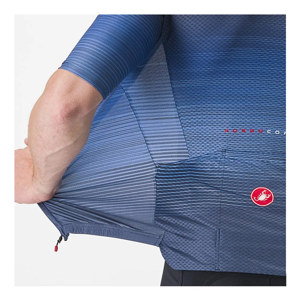 Castelli AERO RACE 6.0 - Maillot Homme bleu/blanc