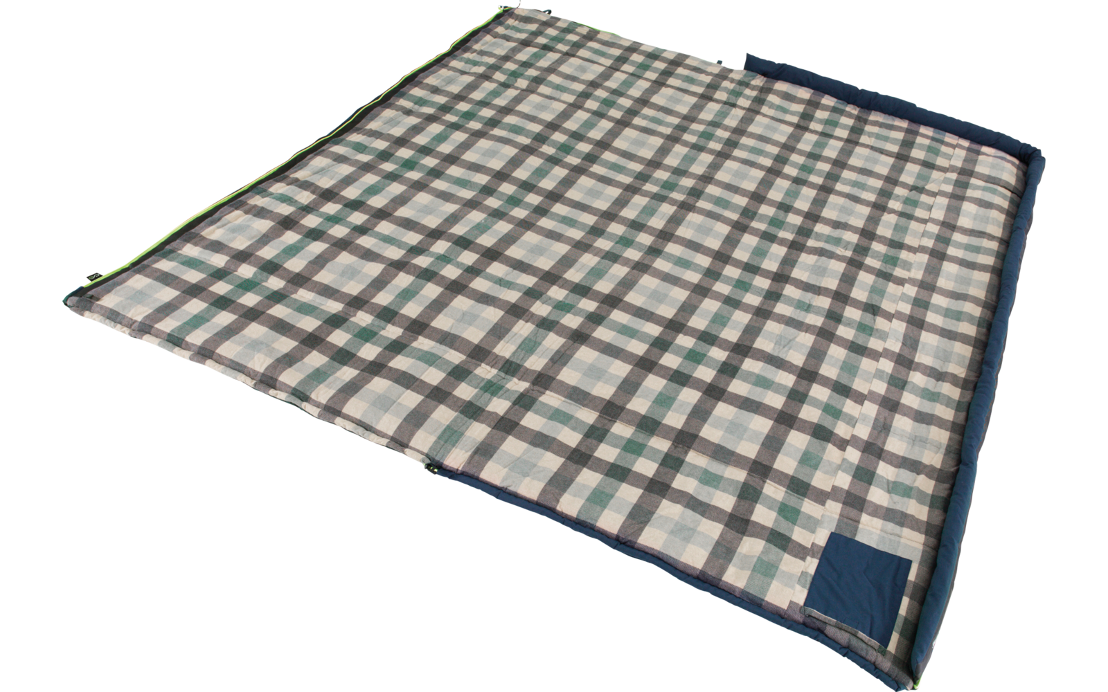 Outwell Camper Lux Deckenschlafsack 235 cm Reißverschluss links