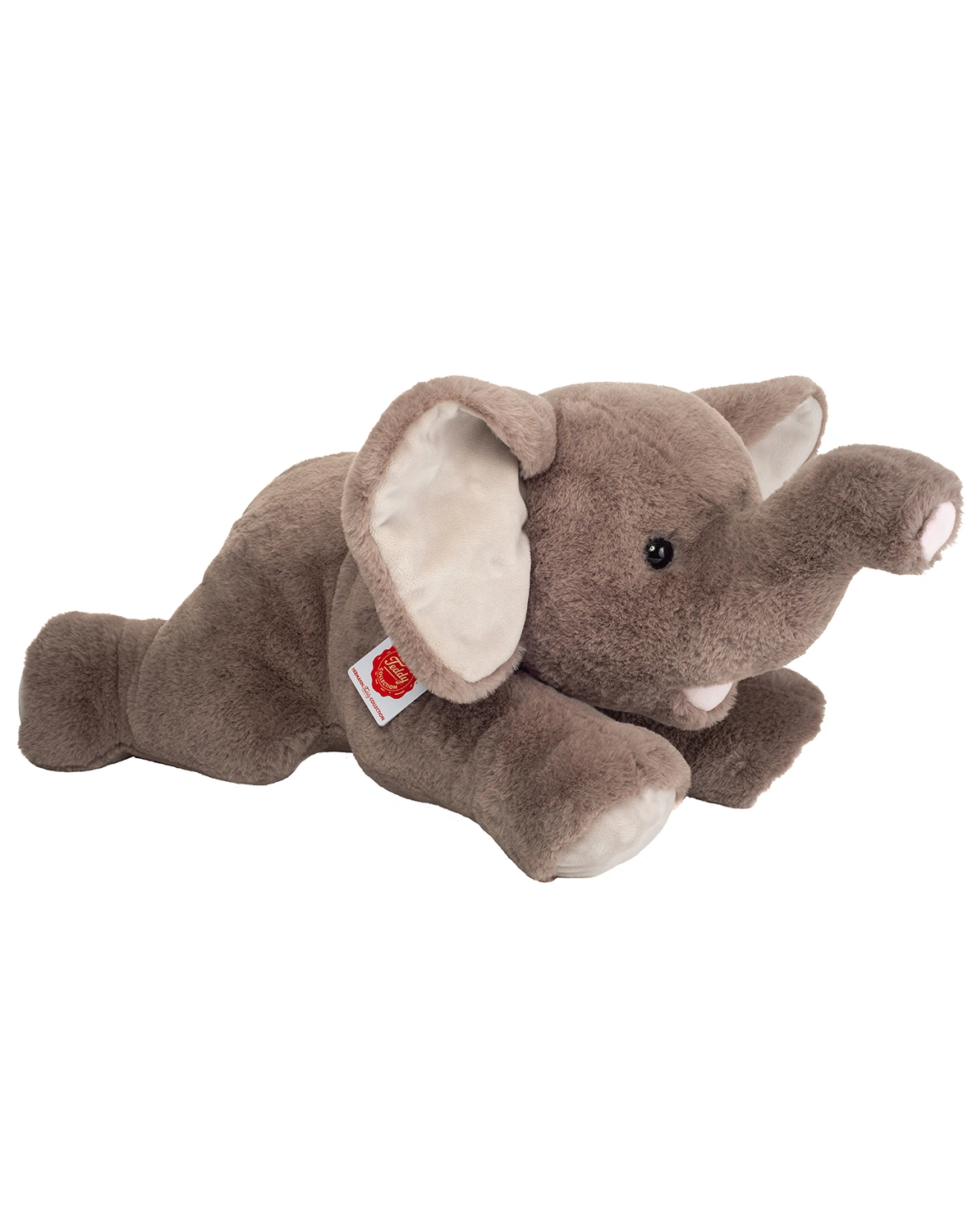 Kuscheltier ELEFANT liegend (55 cm) in grau