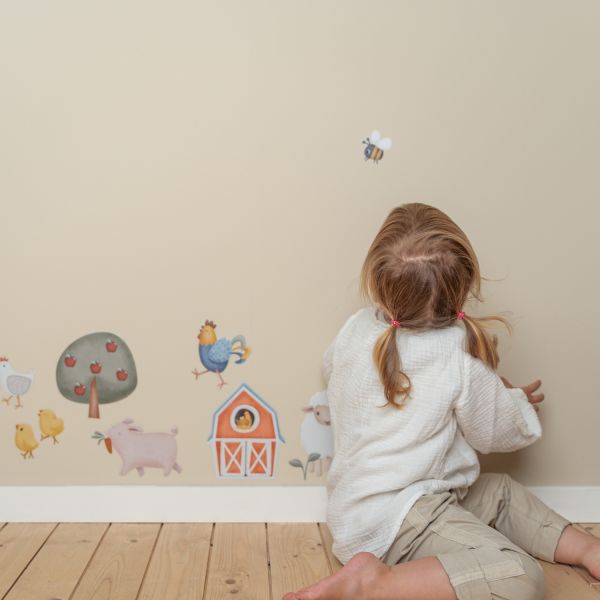 Little Dutch Muurstickers - Little Farm