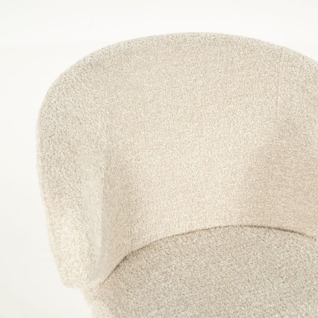 Eetkamerstoel Mateo Beige van Eleonora