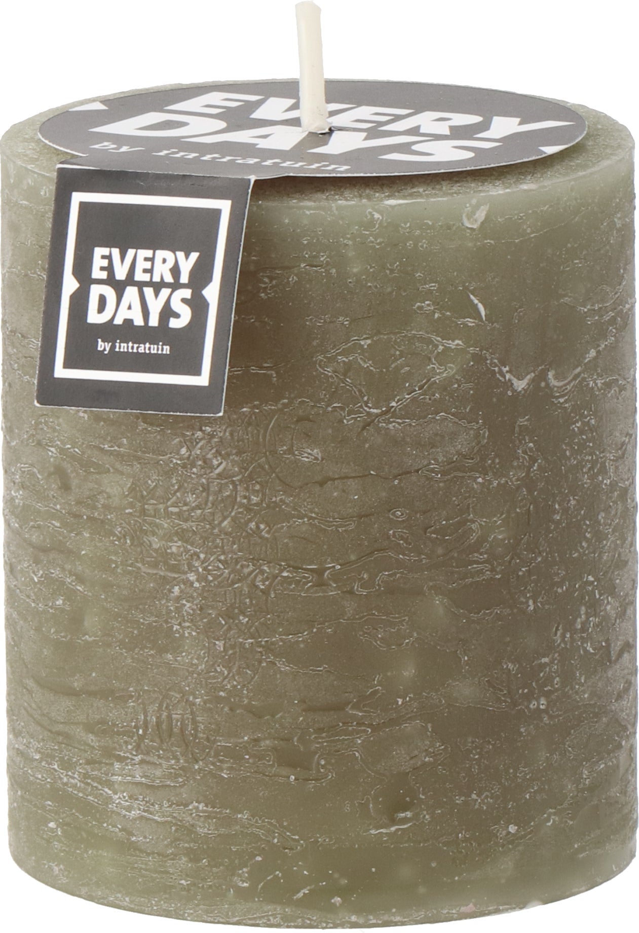 Everydays stompkaars Rustiek donker groen 45 uur D 7 H 8 cm
