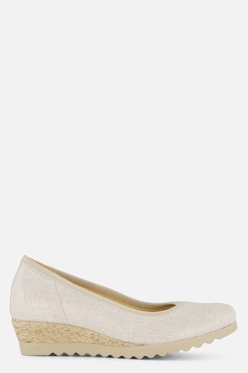 Gabor Pumps wit Textiel