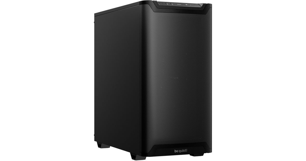 be quiet!PURE BASE 501 Airflow midi tower behuizing  (Zwart | 2x USB-A | 1x USB-C)