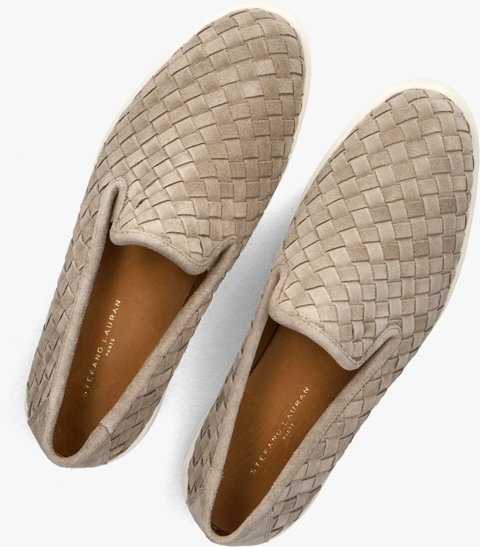 beige stefano lauran loafers 5133