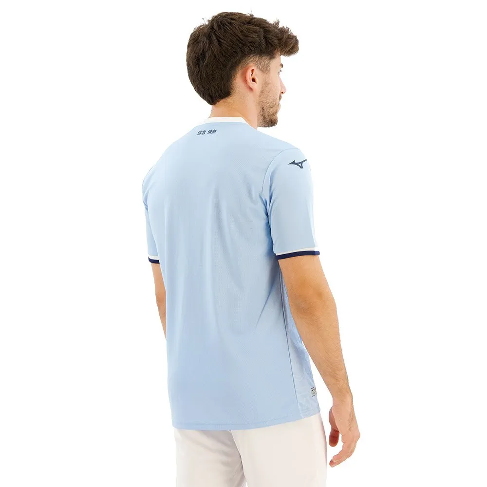 Camiseta de manga curta Mizuno Lazio 24/25 para jogos em casa