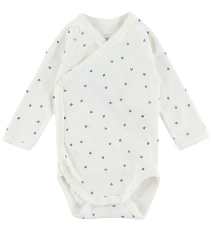 Petit Bateao Body l/ä - Marshmallow/Alaska m. Sternen