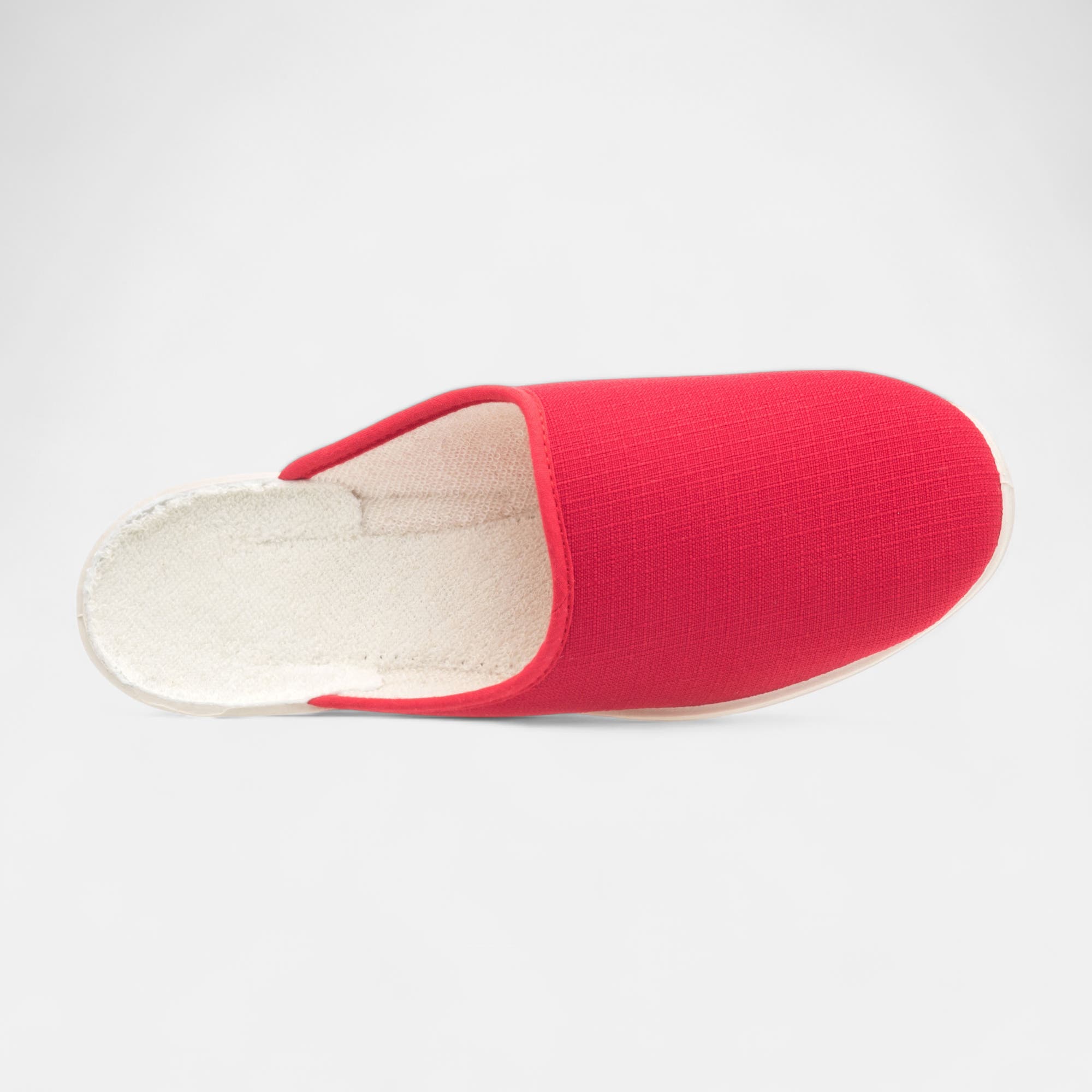 Pantoufles sabots Femme rouge