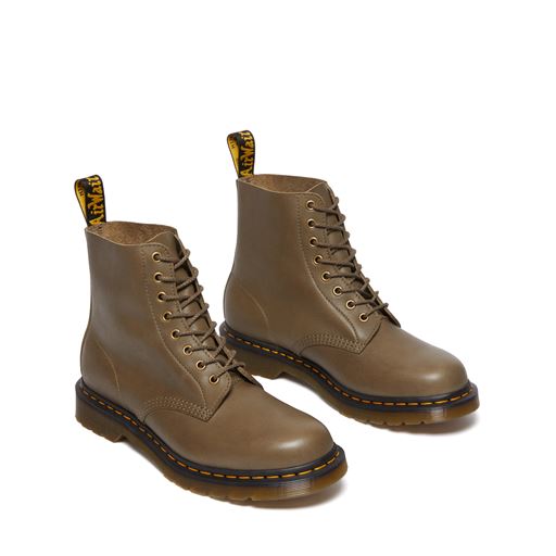 Dr. Martens 1460 Pascal Carrara Støvler, Olive Carrara, 45