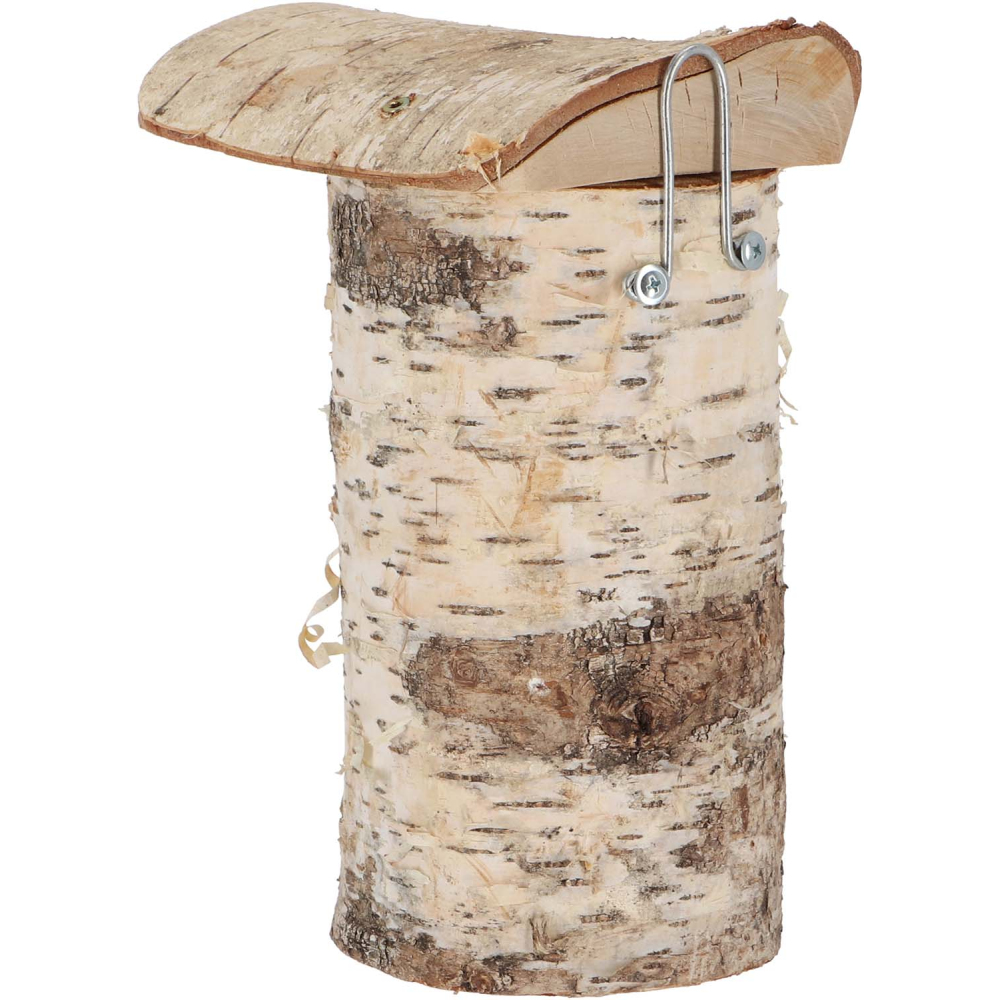Nichoir pour mésange bleue en bois de bouleau