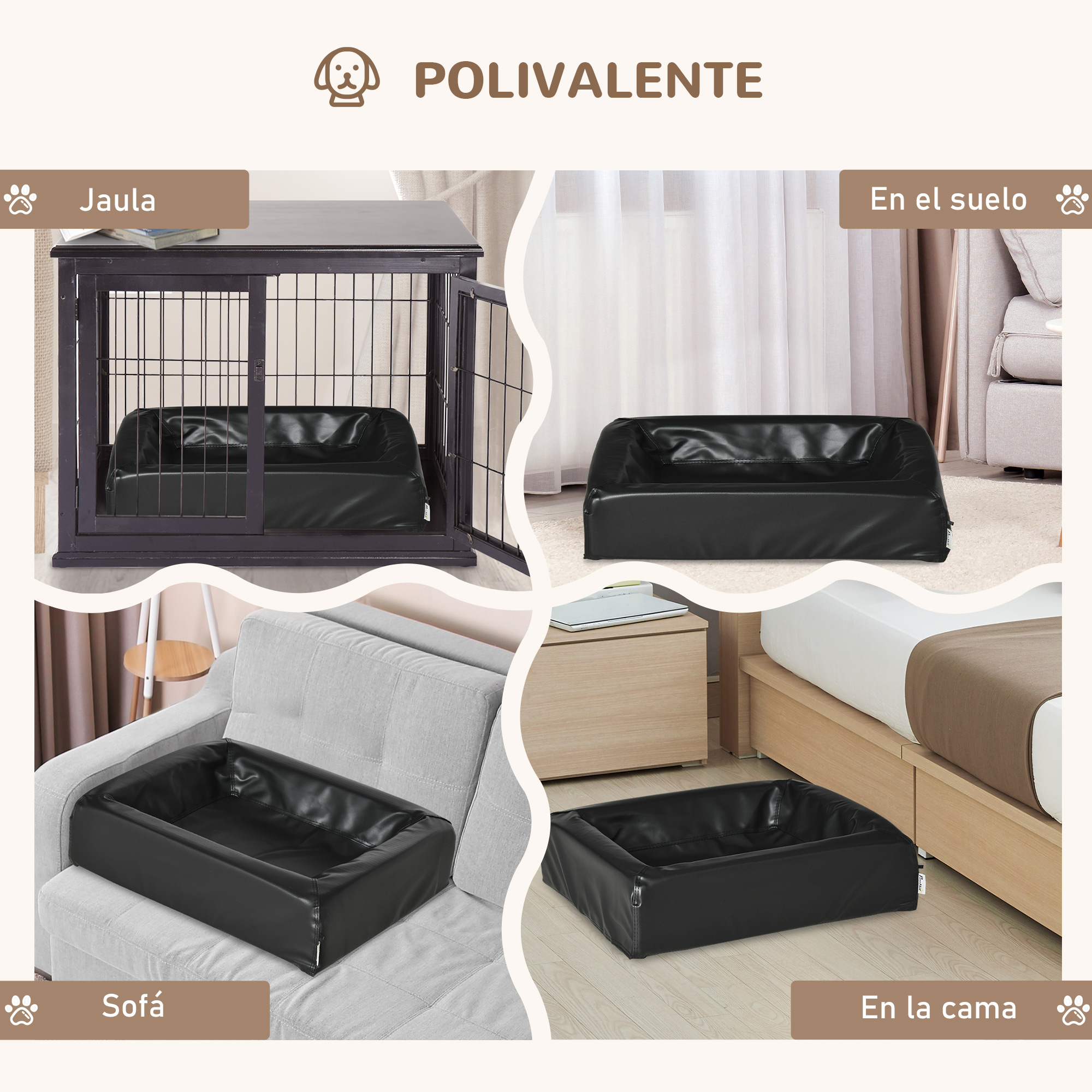 Cama PawHut para cães e gatos