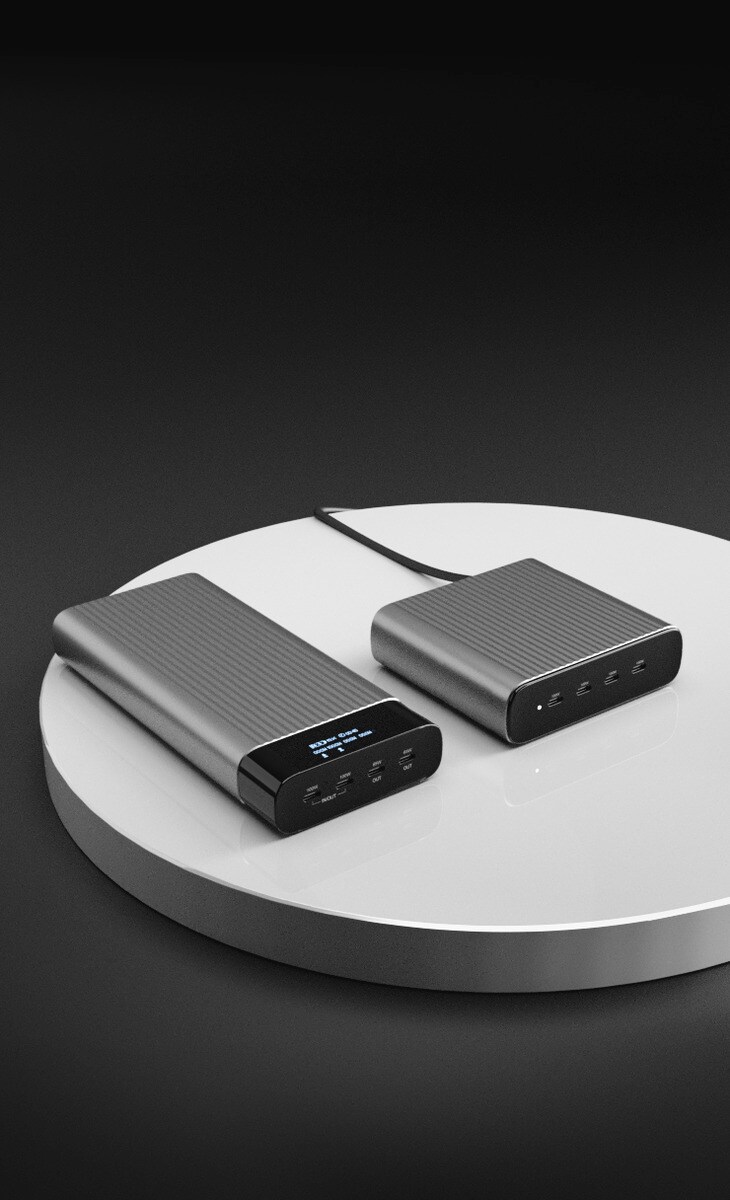 Hyper HJ 245W GaN - EU / UK Cord