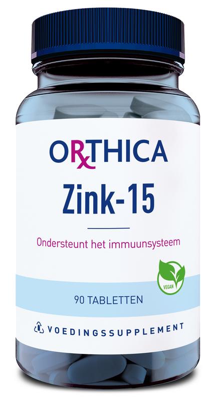 Orthica Zink 15 (90 tabletten)