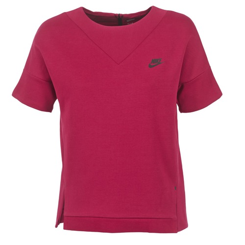 Nike - TECH FLEECE CREW - Bordeaux