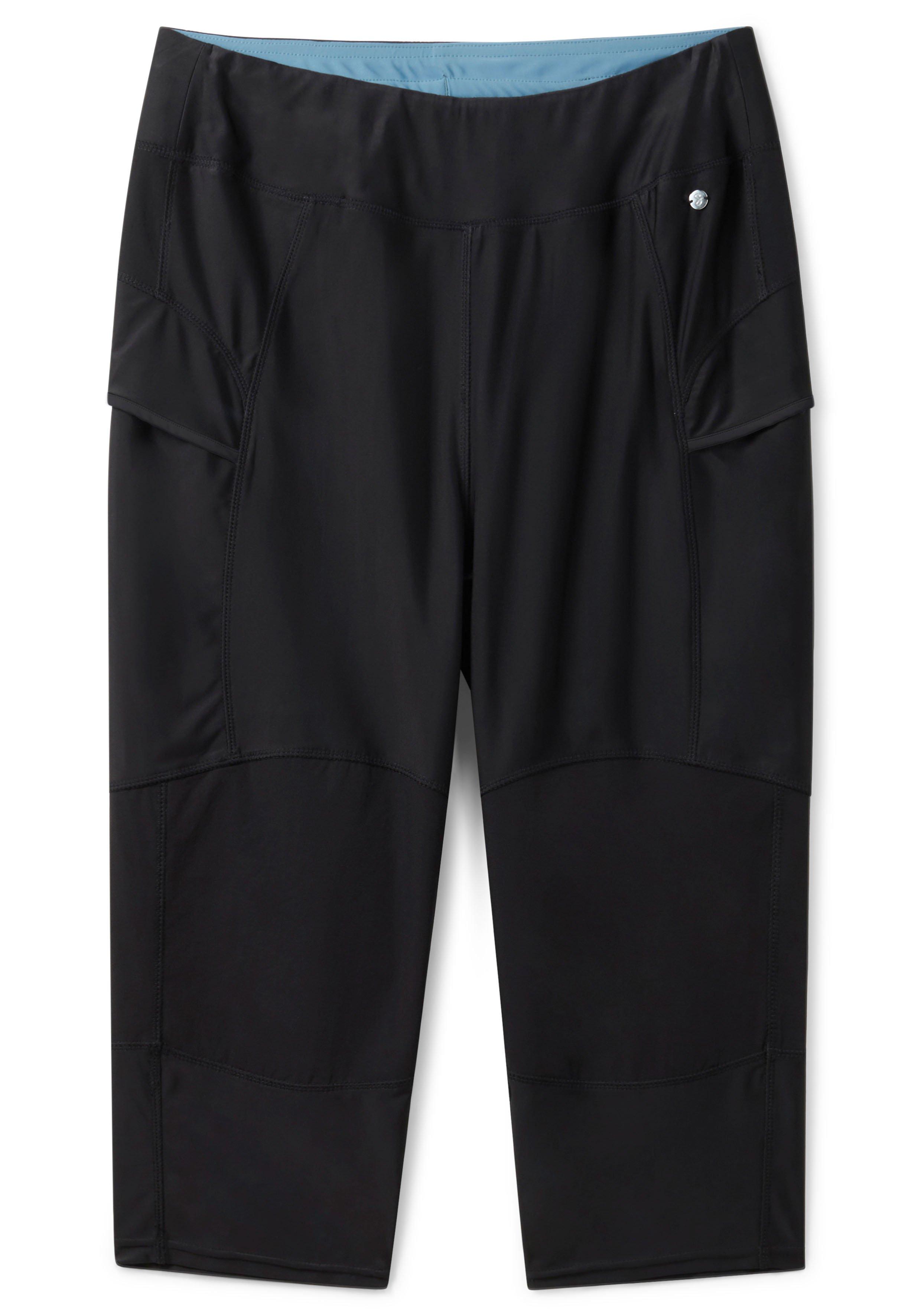 Sportleggings in Caprilänge, mit Kontrast-Innenbund