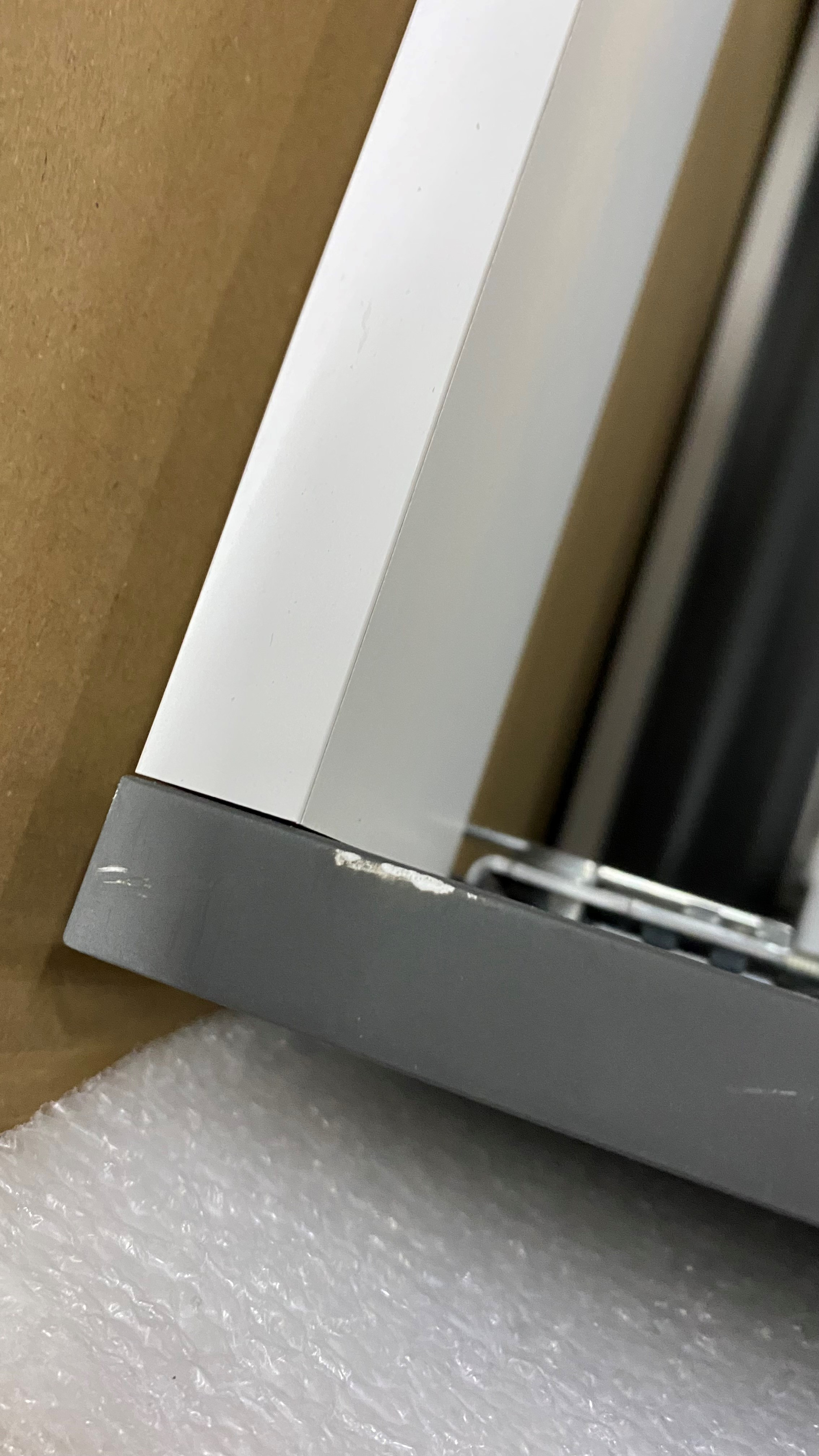 SCHADEMODEL: Zaro Malaga badmeubel 80cm mat antraciet 1 kraangat