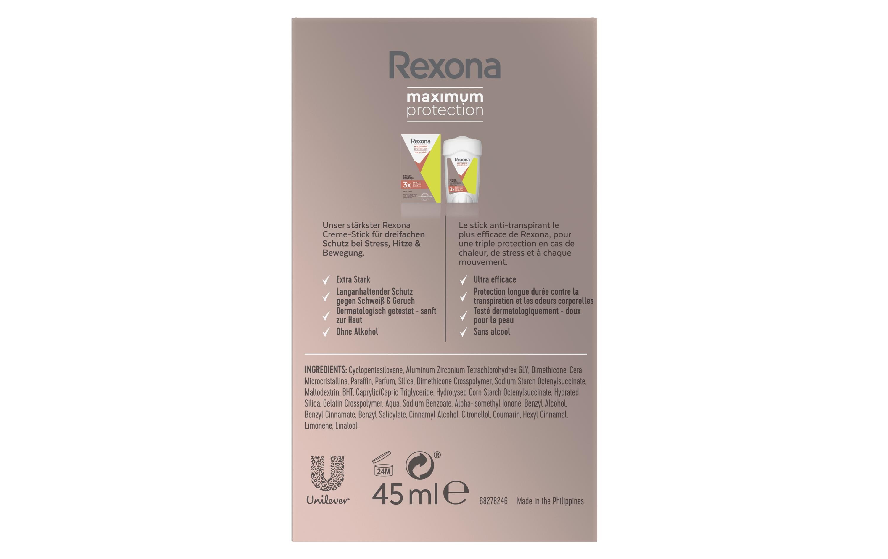Deo Crème Maximum Protection 45 mlWirksames Deo gegen Stress-Schweiss
