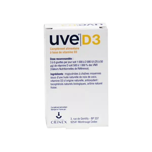 Crinex Vitamine D3 10ml