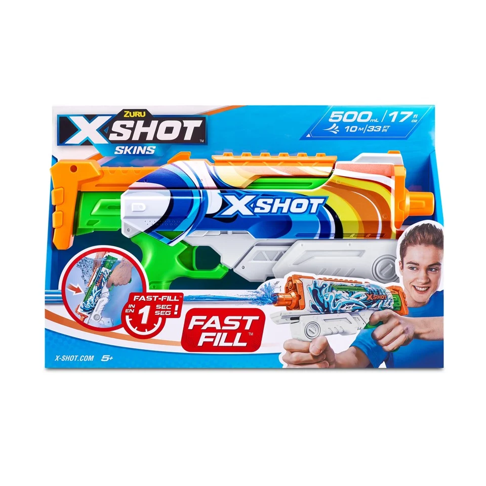 X-Shot Water - Hyperload Fast-Fill Skins