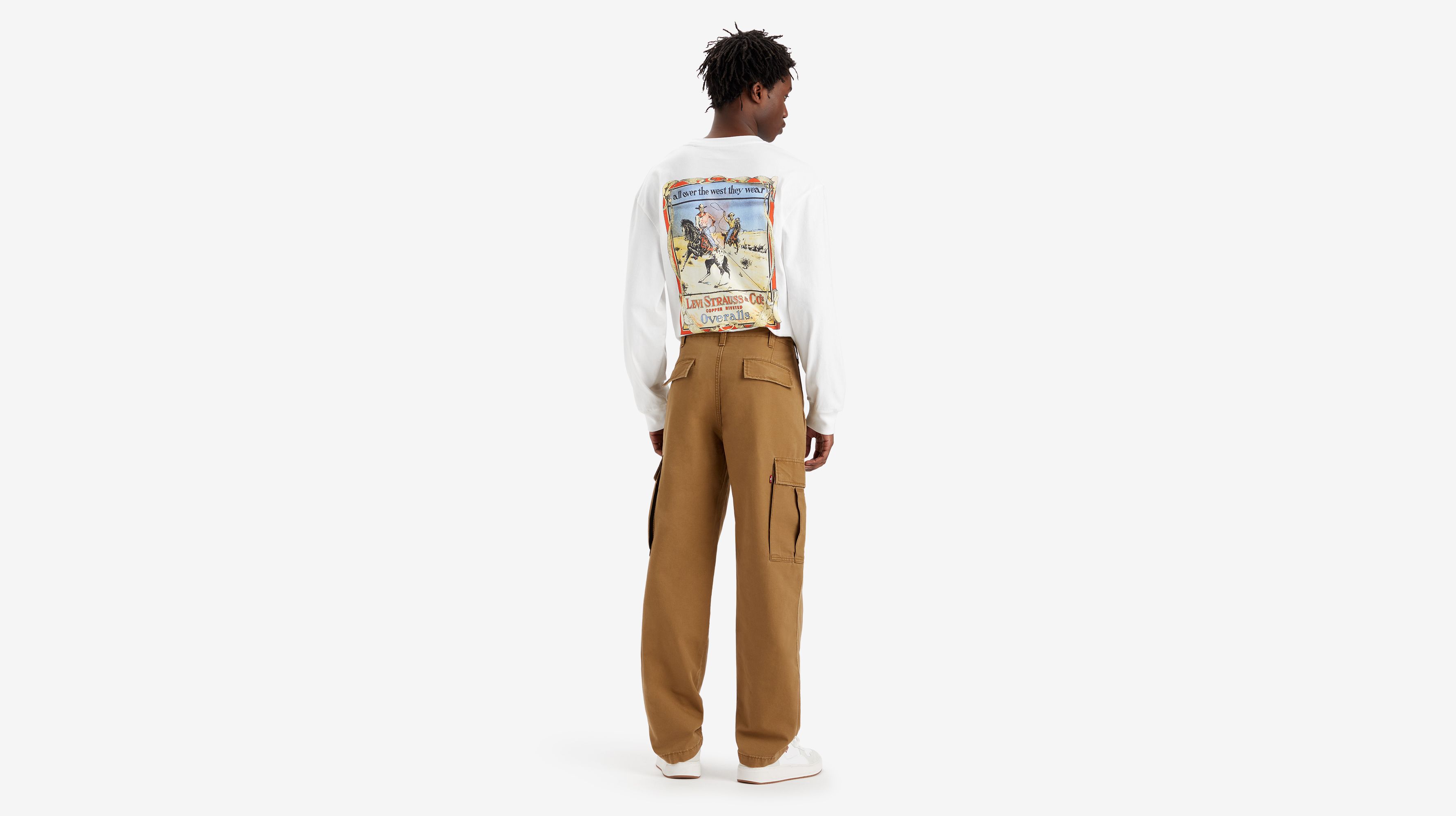 Pantalon XX Cargo Straight - Cougar Canvas - Marron