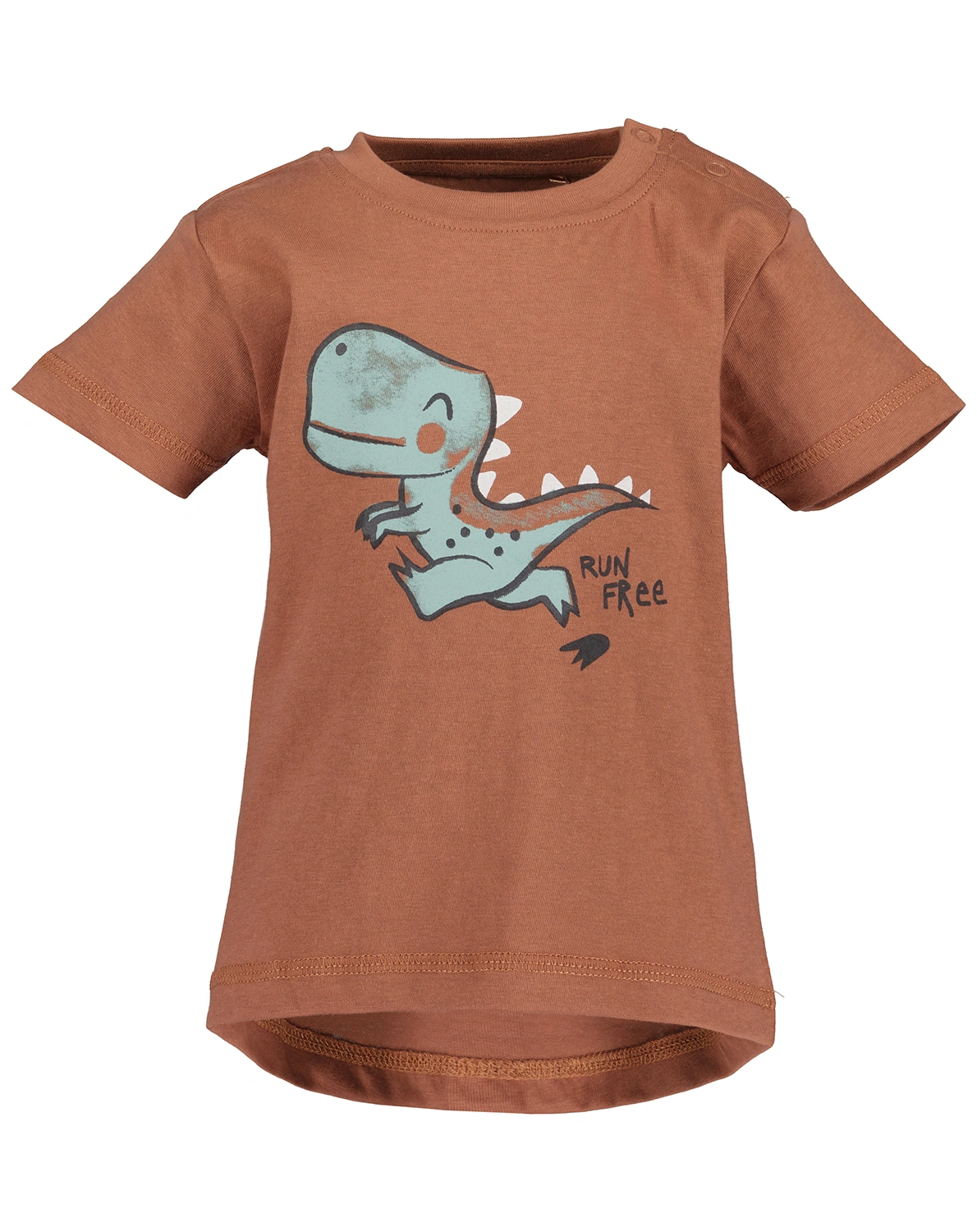 T-Shirt RUN FREE in kupfer