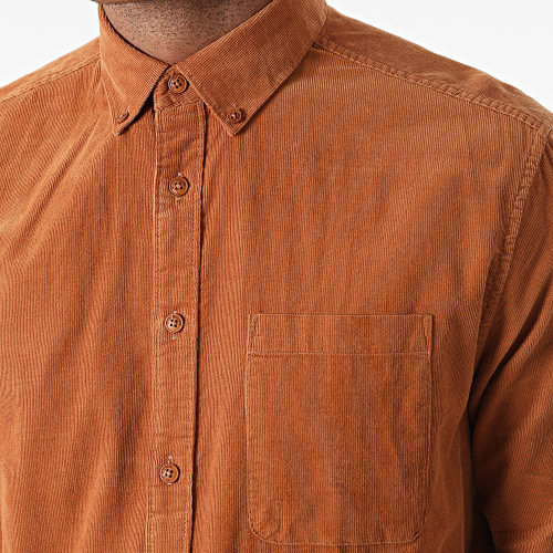 Chemise Manches Longues Velours 21104208 Camel