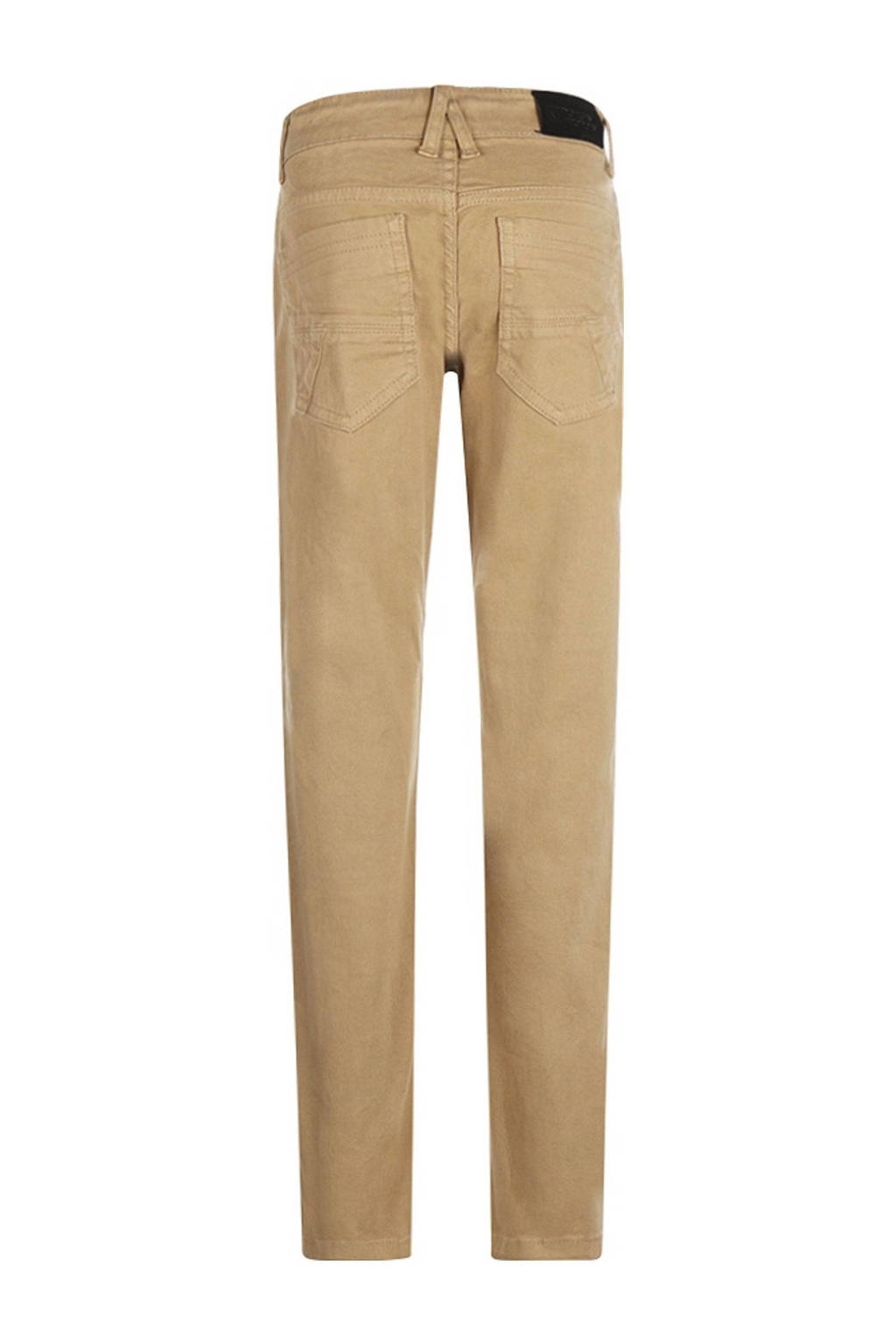 No Way Monday tapered fit broek kaki