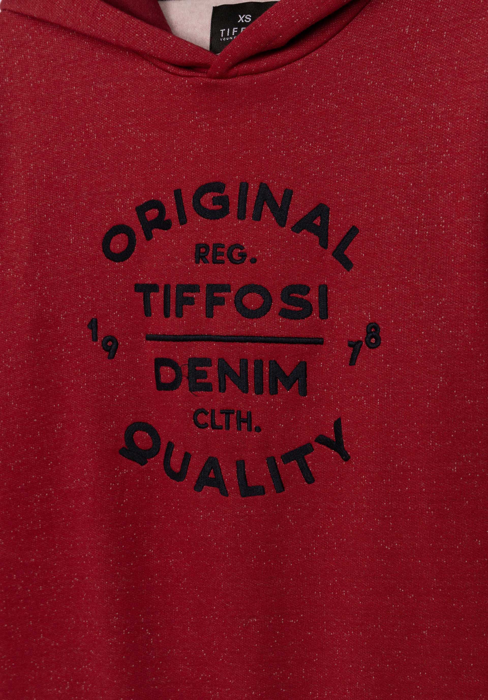 Hoodie com Bordado Frontal