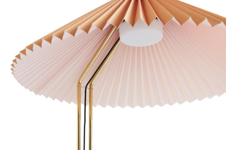 Hay Matin vloerlamp LED peach