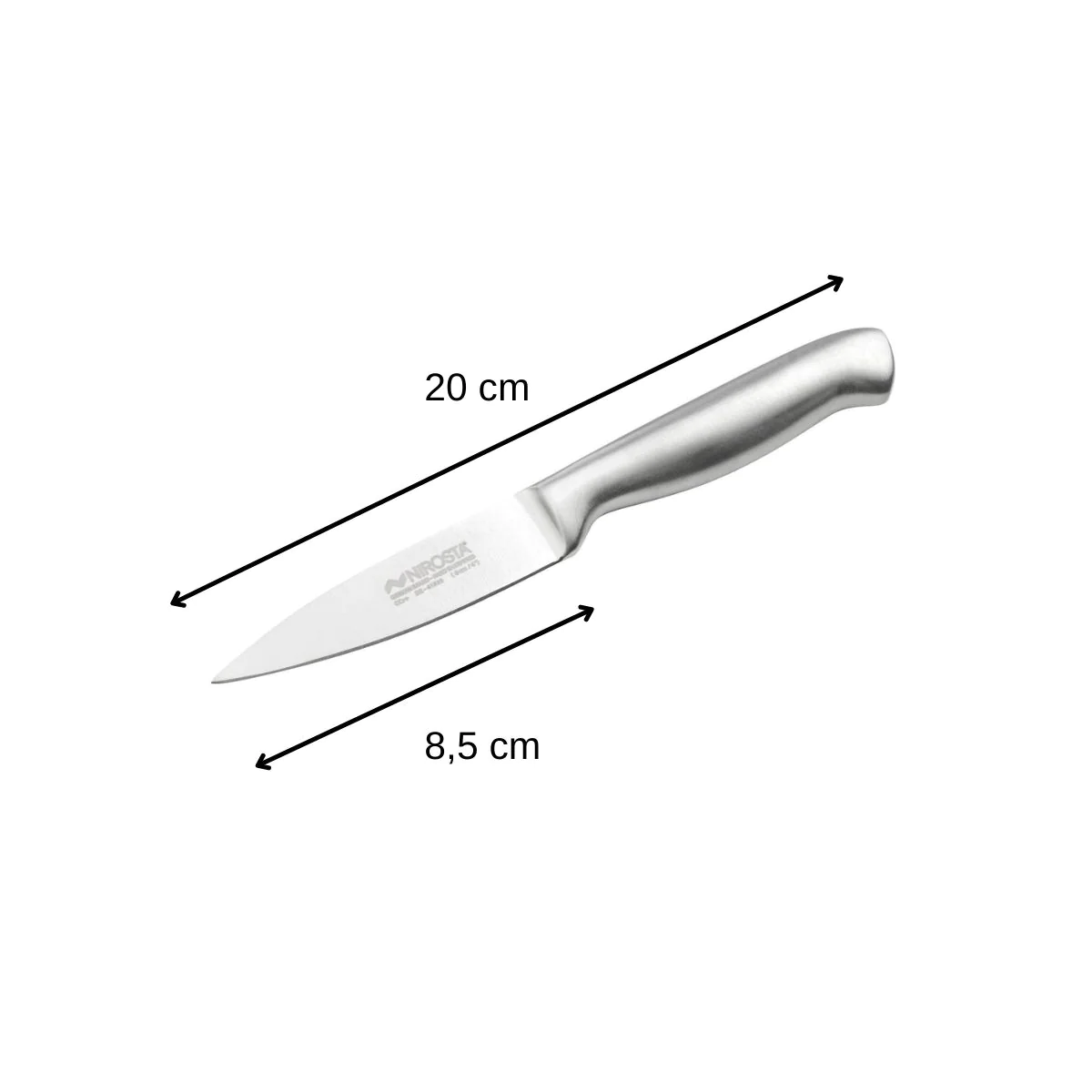 Couteau d'office en inox 20 cm en tout Star