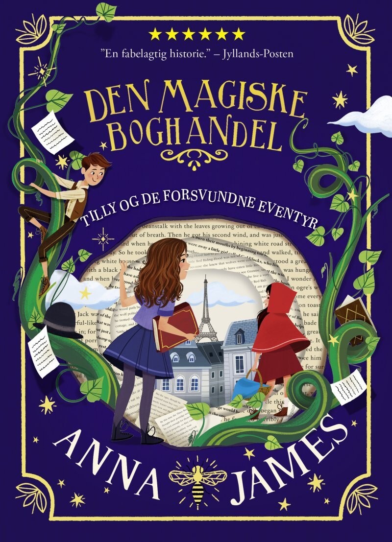 Tilly Og De Forsvundne Eventyr - Den Magiske Boghandel 2 - Anna James - Bog