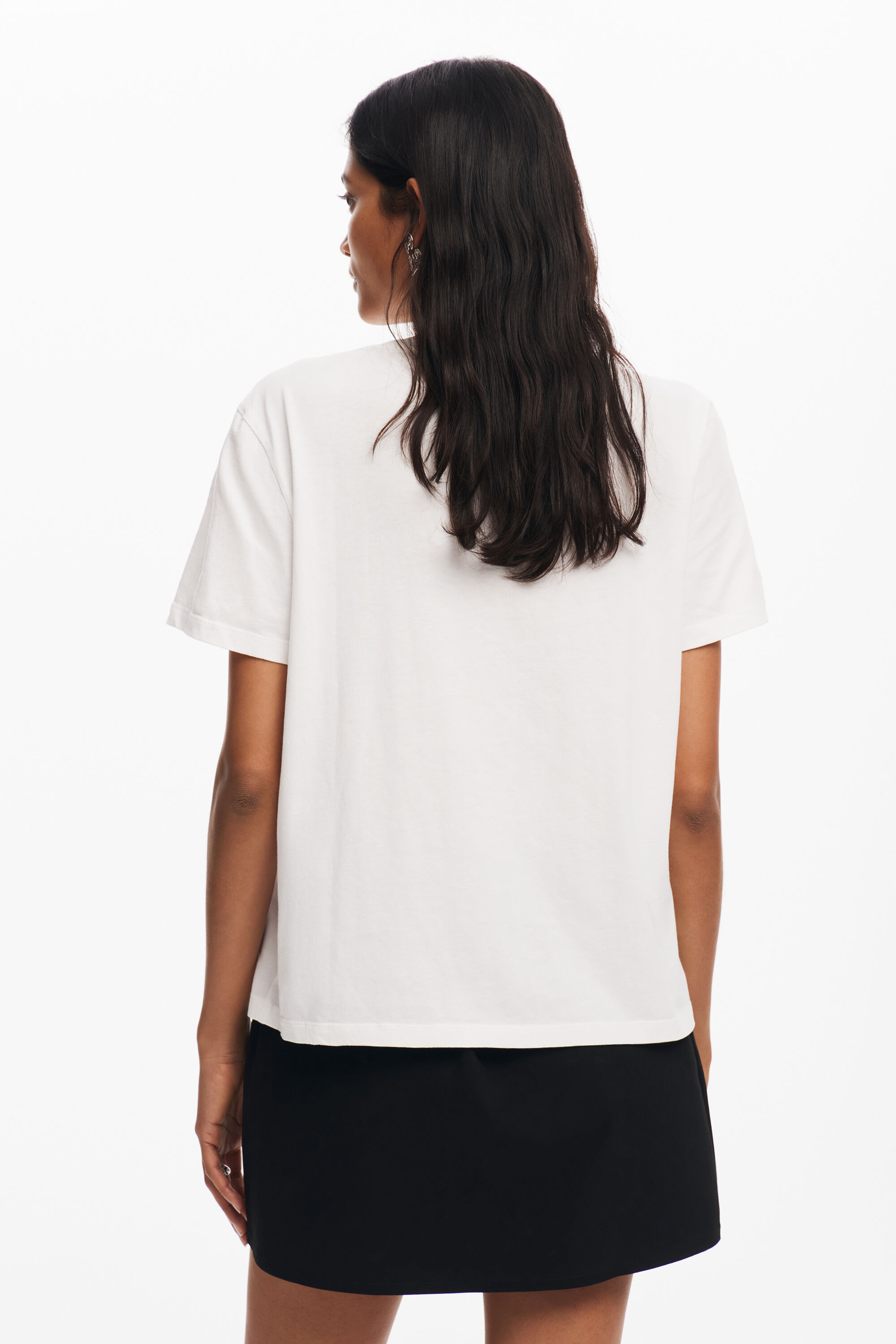Vaso feito com uma camiseta lisa
